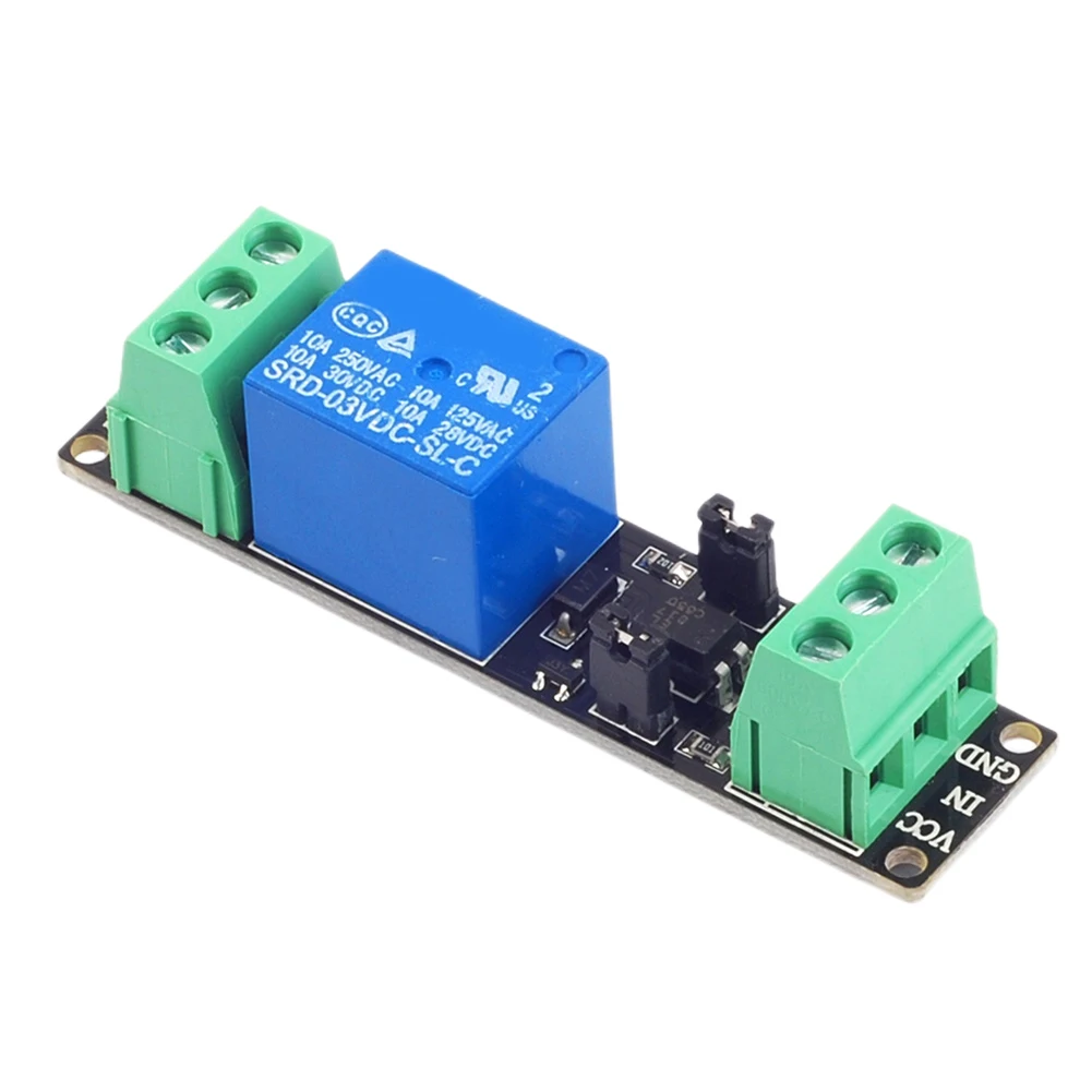 DC 3V/3.3V High Level Driver Module Output Signal Indicator Optocoupler Relay Module Microcontroller IO Port