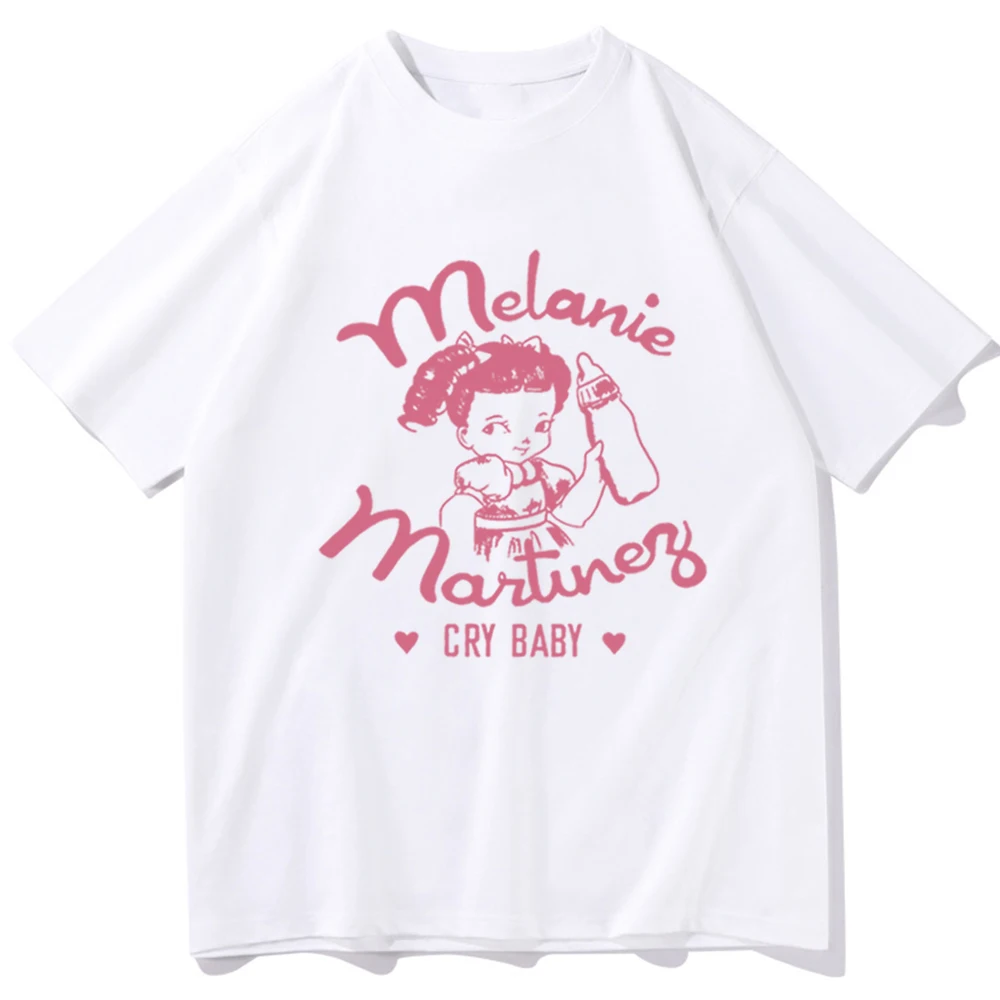 Melanie Martinez Cry Baby T-shirt Men's and Women's Cotton T-shirt Casual Summer Street Short Sleeve Fashion Harajuku T-shirt