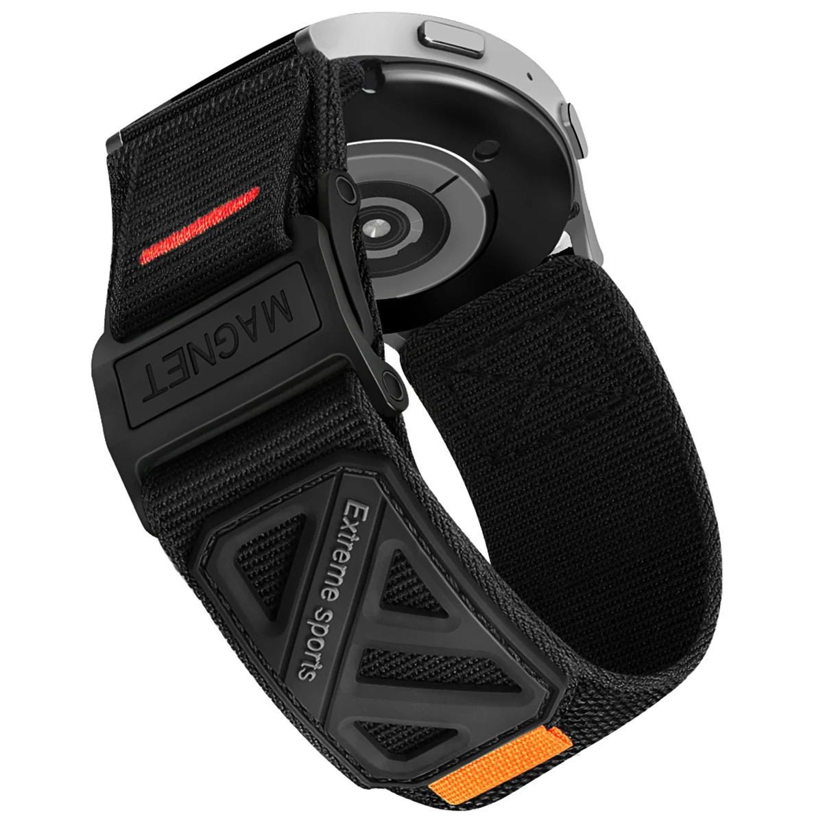 22 mm 20 mm Magnetschnalle Nylonarmband für Samsung Galaxy Watch 7 6 5 4 40/44 mm 6 Classic 43 47 mm Armband für Huawei Watch GT5 4Pro – Detail 14