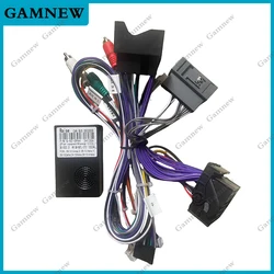 Car 16 Pin Wire Harness Adapter Canbus Box For Opel Corsa D 2006-2014 Opel Astra H 2006-2010 Upper Keep CD