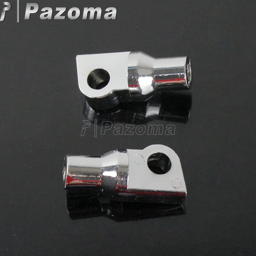 Motorcycle Footpeg Adjuster Mount Adapter For Harley Softail FLS FLSTC FLSTF Dyna FLD FXDWG Touring FLHR FLHTCU FLHTK FLHX 84-16
