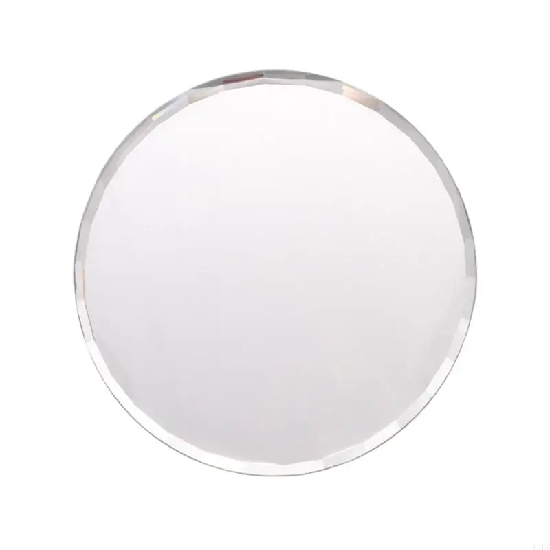 Paleta arte uñas mejorada con espejo C1FF con mezcla colores reutilizable con bordes elevados