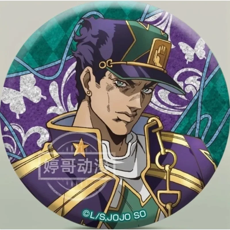 Nuovo zaino Le bizzarre avventure di JoJo Cartoon Jotaro Kujo Itabag Anime Periferiche Pin di grande capacità Stoccaggio Regali di festa