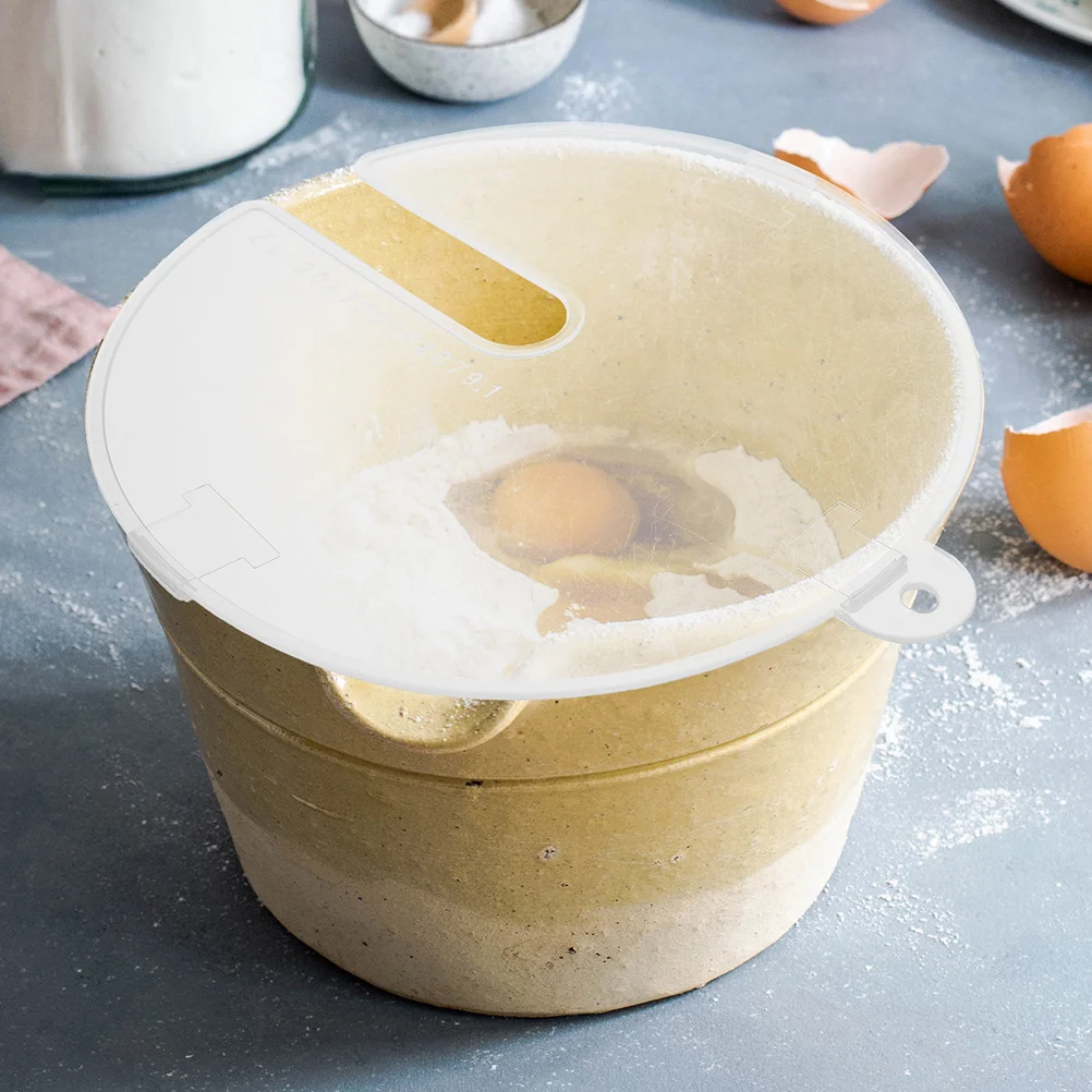 

3 Pcs Splash-proof Egg Beating Pot Lid Cooking Splatter Guard Bowl Cover Eggs Mixer