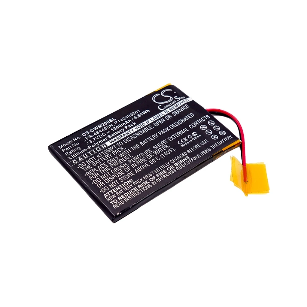 

Li-Polymer Media Player Battery for Cowon, 3.7V, 1300mAh, Compatible Models: M2, M2 16G, M2 32G