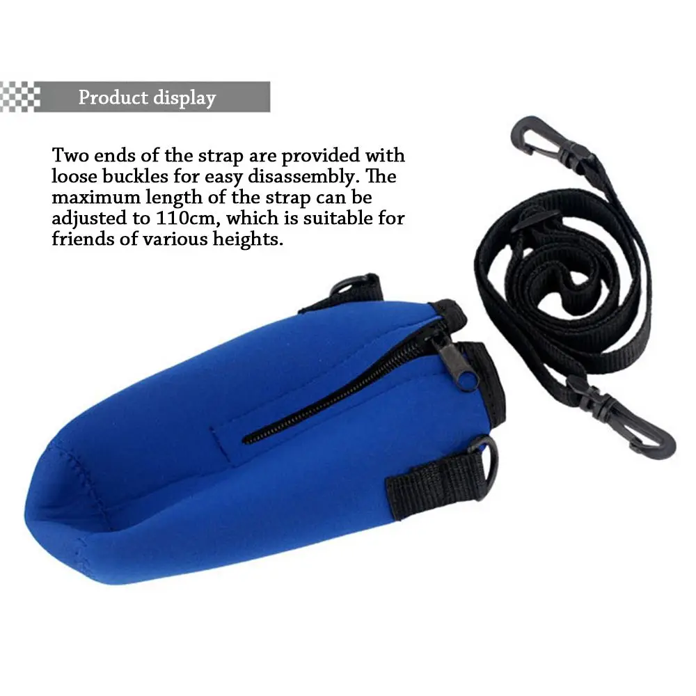 750ML Travel Pouch Cover Adjustable Bottle Holder Bag Water Bottle Carrier Bottle Pouch Shoulder Strap