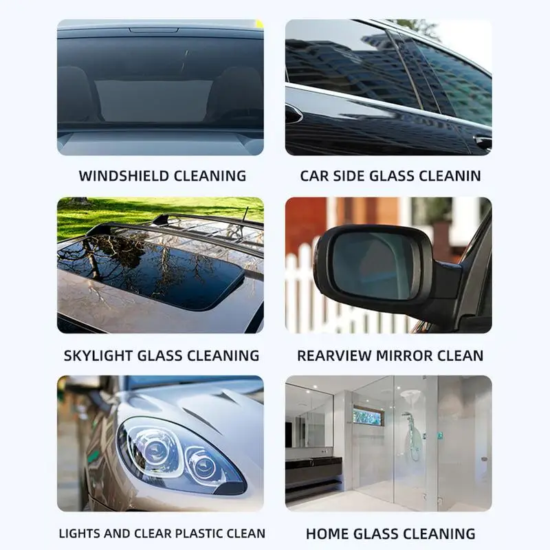 Oil Film Remover For Car Window Waterproof 150ml Powerful Glass Oil Film Removal Cream Long-lasting Protection Glass Restorer