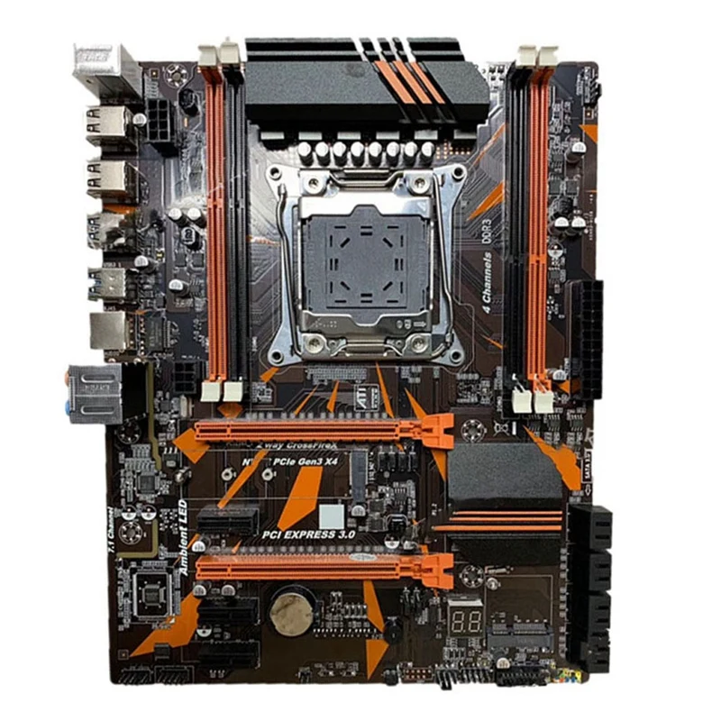 

X99 LGA2011-V3 Профессиональная 4-канальная материнская плата для настольного компьютера DDR4 X 99 LGA2011-3 E5 2680 V2