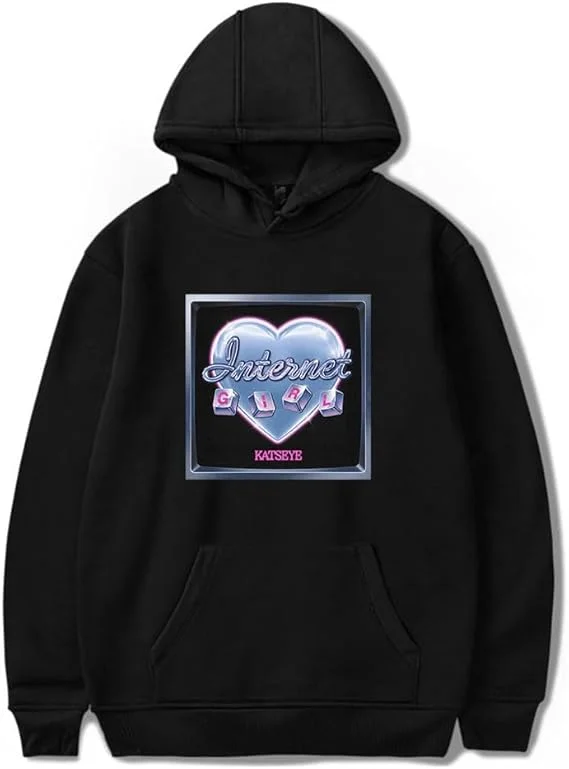 

KATSEYE 2026 Internet Girl Hoodie Unisex Pullover Long Sleeve Streetwear Sweatshirt for Fans