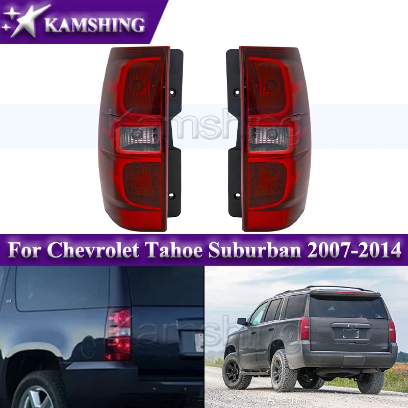 

Kamshing 1 пара задний бампер задний фонарь для Chevrolet Tahoe Suburban 2007-2014 задний фонарь задний фонарь стоп-сигнал стоп-сигнал