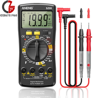 ANENG AC/DC SZ08 Digital Multimeter Ultra-thin Storage Professional Multimetro Auto Voltmeter AC 220V Resistance Handhold Tester