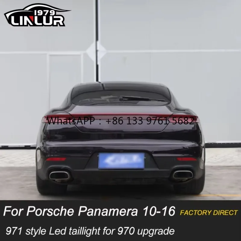 [1979ll]Car Rear Lights 2009 2016 2014 2010 970 Taillights Upgrade to 2023 LED Tail Lights for  Panamera 970 970.1 970.2