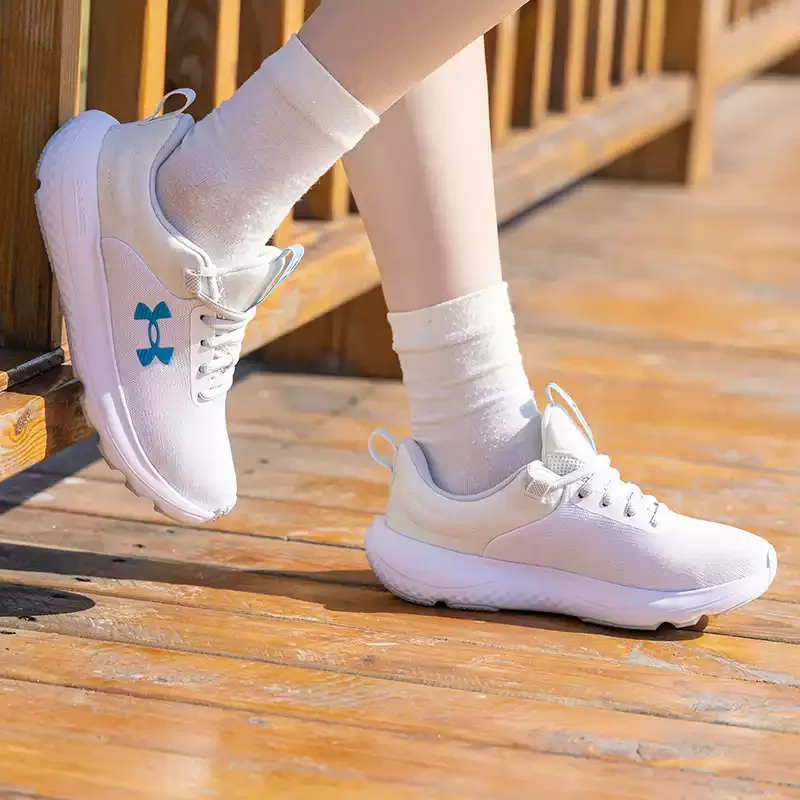 Under Armour Authenti Women's New Walking Shoes, Charged Cushioning Midsole, Fashion Shock-Absorbing Casual Sneakers 3026683-302