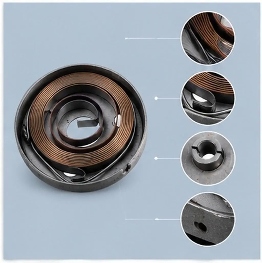 1Set Heavy-Duty Steel Drill Press Return Spring Quill Feed Coil Assembly Replacement for DIY Metalworking Woodworking Drilling