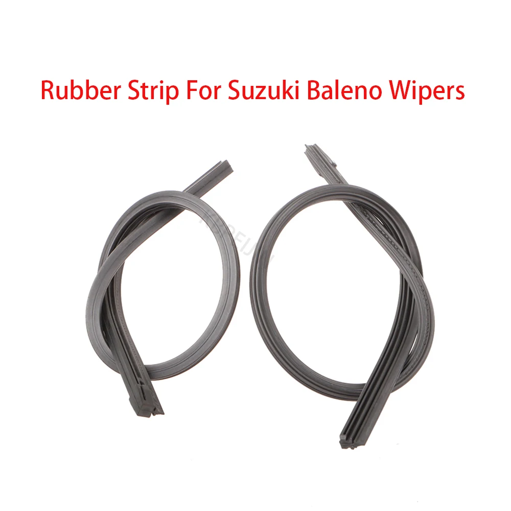 1 Set Wiper Rubber Strip For Suzuki Baleno 2017 2018 2021 Wipers Blade Refill 19