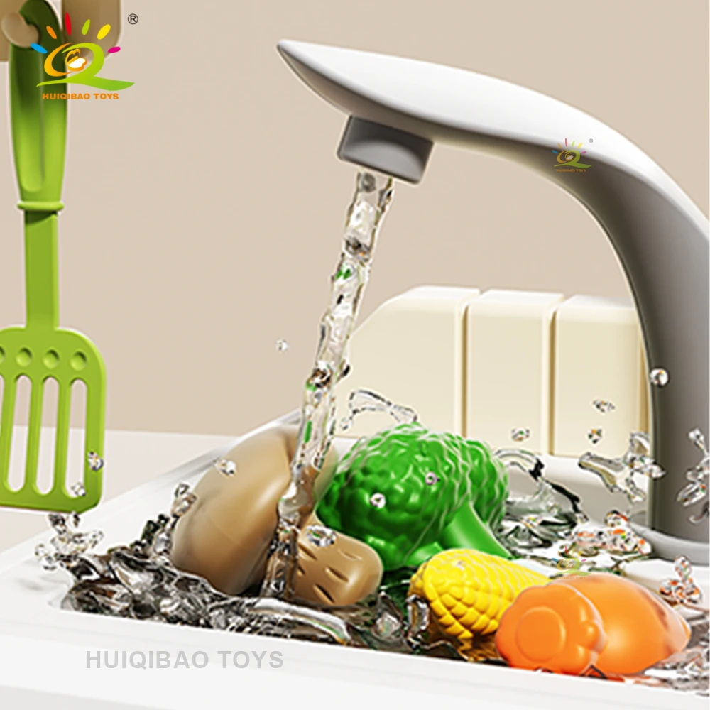 3-in-1 キッチンおもちゃ収納セット、リアルな食器洗い機、調理、グリル、オーブン、家事遊び、子供向け教育玩具