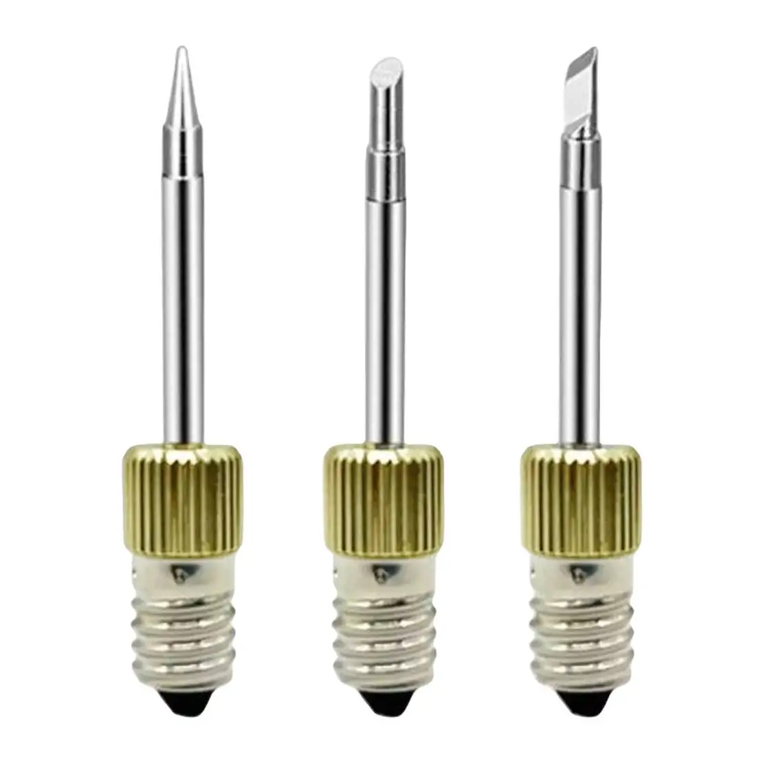 

3Pcs Portable E10 Interface Soldering Iron Tips Welding Tips USB Soldering-Tip Set