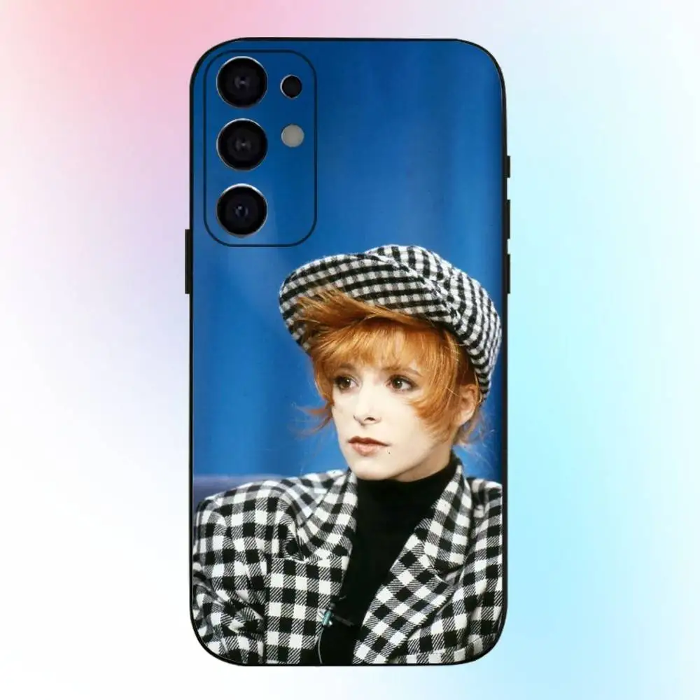 حافظة هاتف M-Mylene F-Farmer لهاتف سامسونج S25، S24، S21، S22، S23، S30، Ultra، S20، Plus، Fe، Lite، Note، 10,9,5G غطاء أسود #4