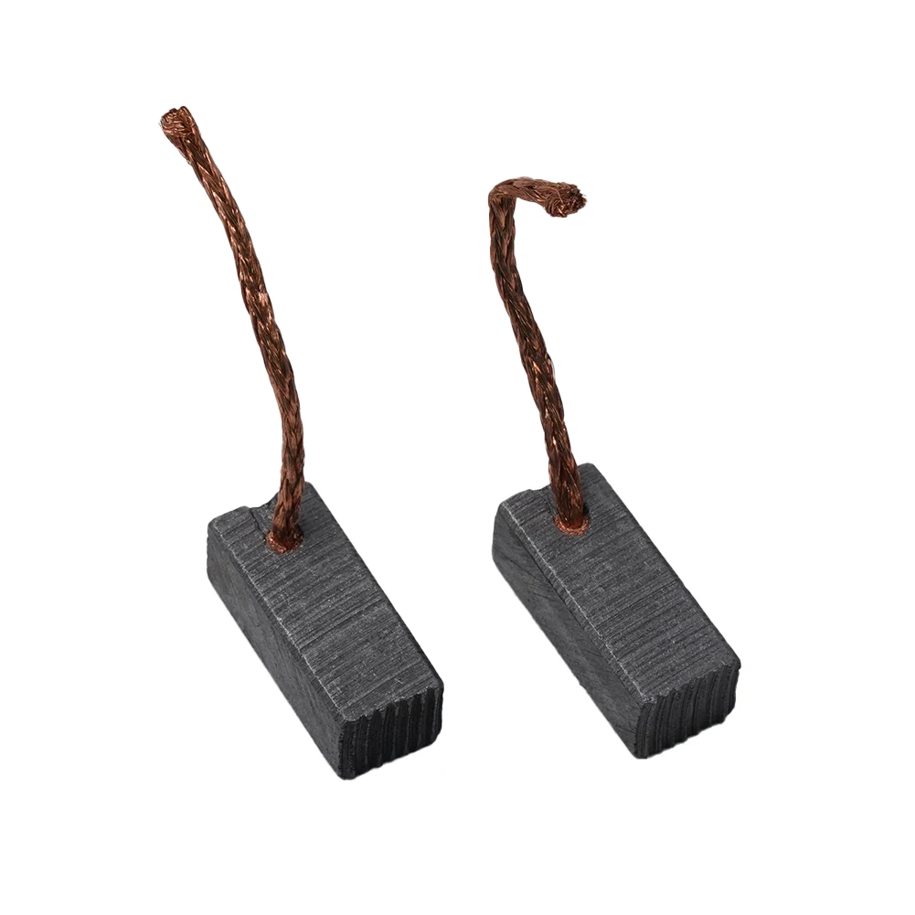 Power Tool Carbon Brushes Automation 2pcs 7x8x19mm Carbon Brushes Carbon/Metal For Motor Brush Replacement Power
