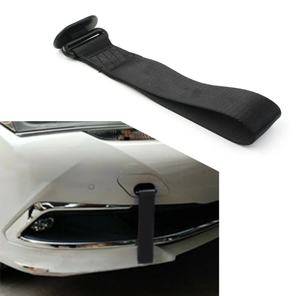 Rally Hook Tow Strap Rear/Front Bumper Car Streamers Tow Towing Nylon Rope Rally Hook Belt Modification Brand New