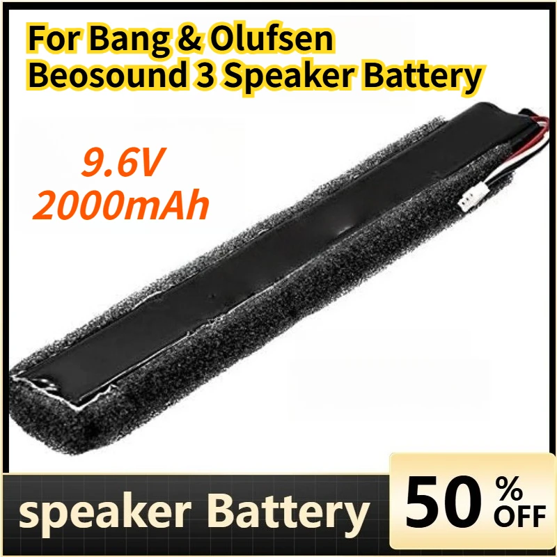 

9.6V 2000mAh HHR-150AAC8 L4x2 PA-PN0094.R003 Replacement Battery for Bang & Olufsen Beosound 3 Speaker Battery