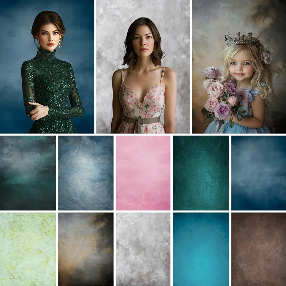

Dark Gradient Art Abstract Texture Backdrop for Family Maternity Kids Birthday Portrait Photography Background Studio Photocalls
