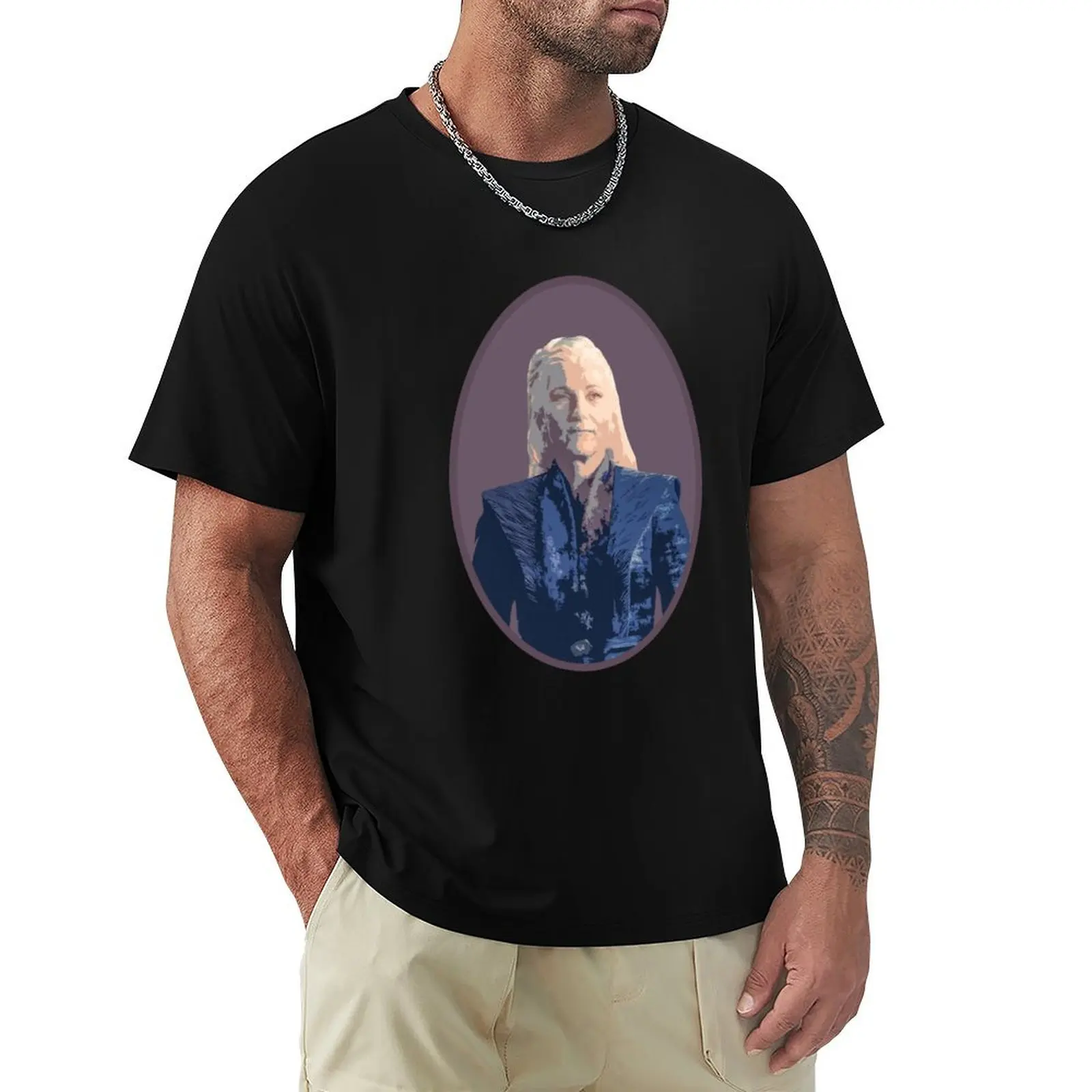 

Rhaenys Portrait - queen who never was T-Shirt Running Gym Short Sleeve Sports Tee