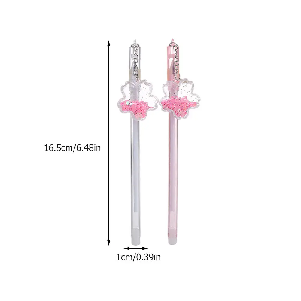 8pcs Charm Ballpoint Pens Smooth Writing Full Needle Tube For Office School Study Supply Portable Multi-Function Gel Pen