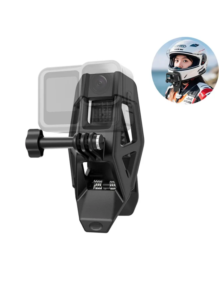 Support de menton universel pour casque de moto pour DJI Osmo 360/Action5 PRO/4/3/GoPro 13 pour Insta360 X5/Ace Pro2 Action Camera