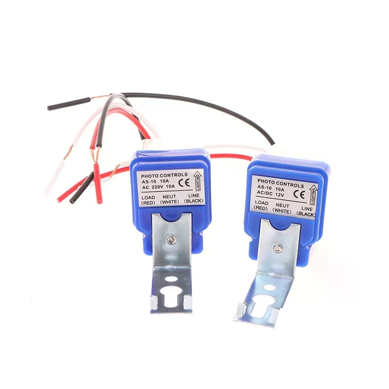 AS-10 Waterproof Street Light Controller Automatic Light Control Switch Rainproof Sensor Switch