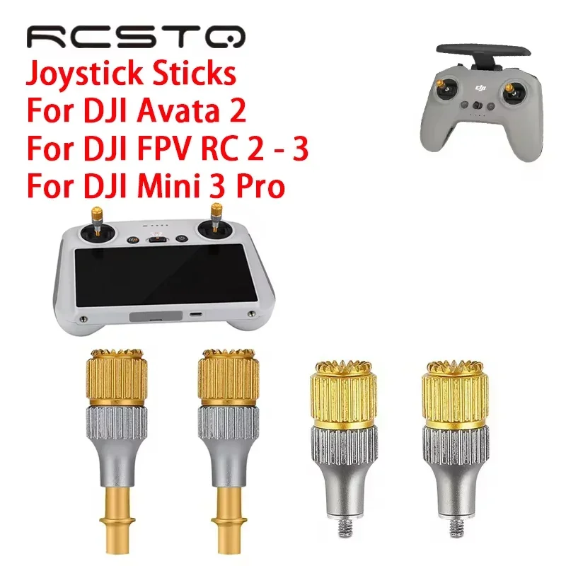 RCSTQ RC 조이스틱, DJI 아바타 2, DJI FPV 리모컨 스틱, DJI 미니 3 프로, Dji 네오 드론 액세서리