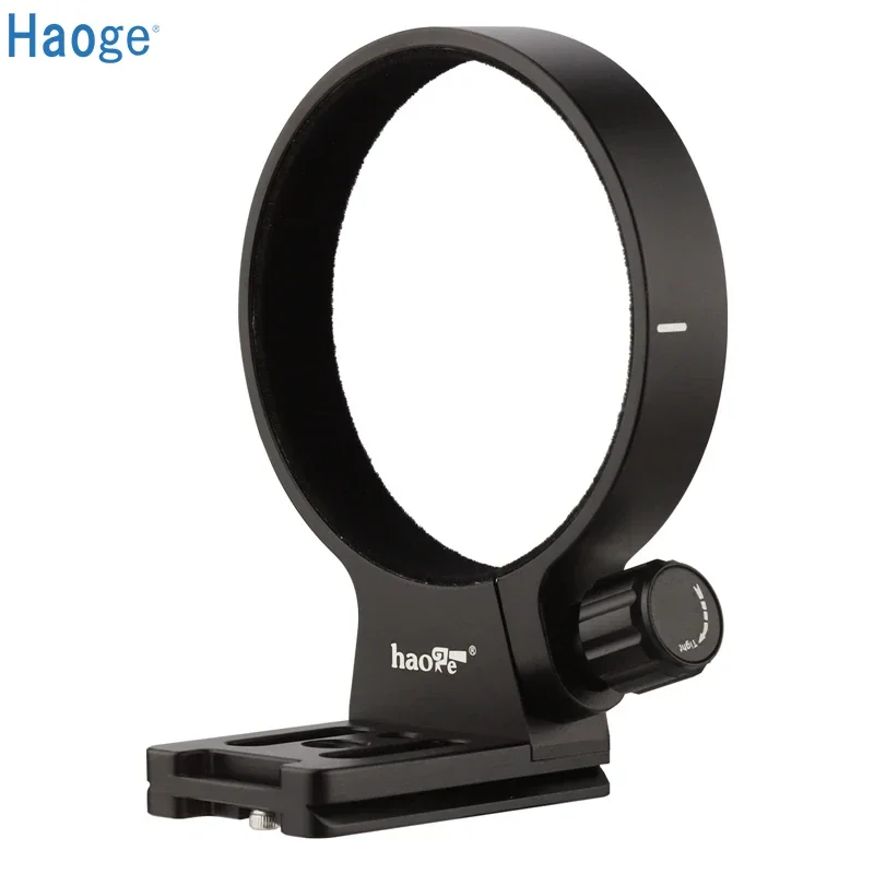 

Haoge LMR-RF100 Lens Collar Tripod Mount Ring Stand Base for Canon RF100mm F2.8 L MACRO IS USM Lens Canon RF-Mount built-in Arca