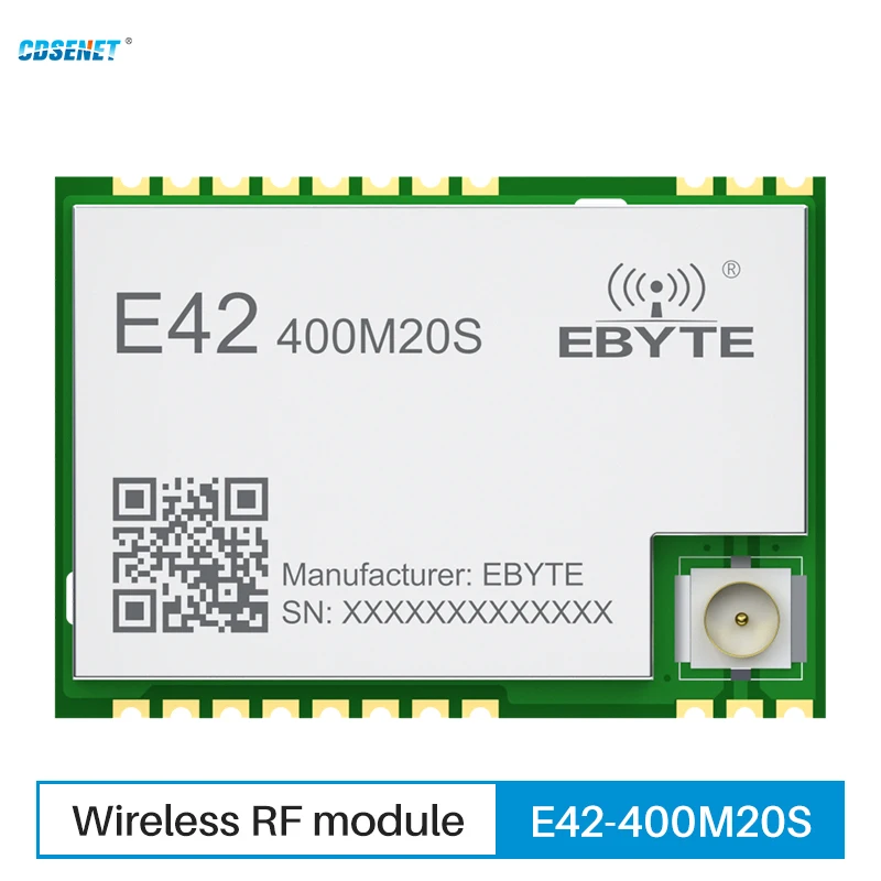 

HW3000 428-522MHz Wireless RF Module CDSENET E42-400M20S 20dbm 2.5KM Low Power Stamp Hole/Ipex Antenna