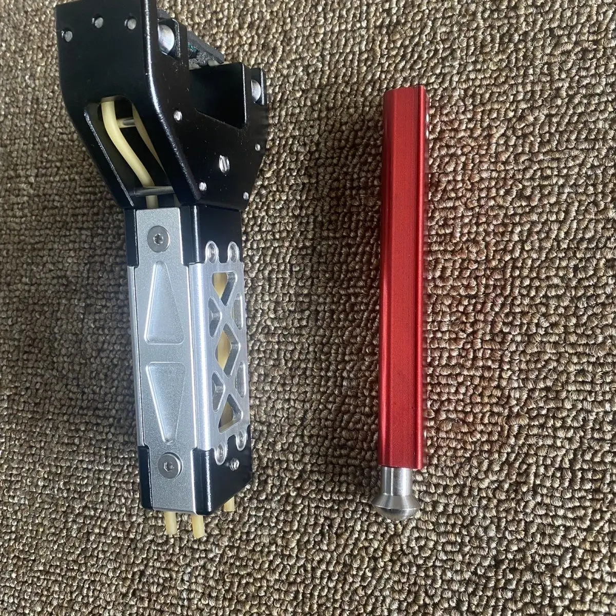 Aluminum Alloy High-precision Automatic Slingshot, Magazine, Magnetic Suction Pocket Outdoor Tool Parts