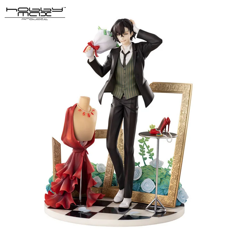 HobbyMax Bungo Stray Dogs 다자이 오사무우 1/8, PVC 애니메이션 캐릭터 피규어 컬렉션, 정품 선물, 26cm 