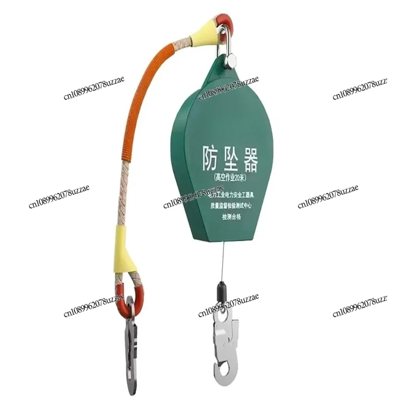 

1T10m Tower Crane High Altitude Anti-fall Human Body Speed Differential Descending Device Self-locking Heavy Duty