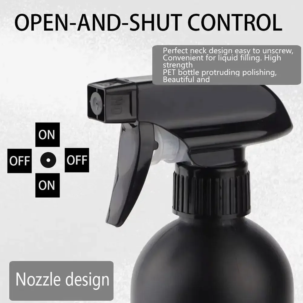 1 Stück 500ML Sprühflasche Leere Flaschen für Reisen Nachfüllbare Nebelflasche Salon Friseur Wassersprüher Hautpflege-Werkzeug – Detail 7