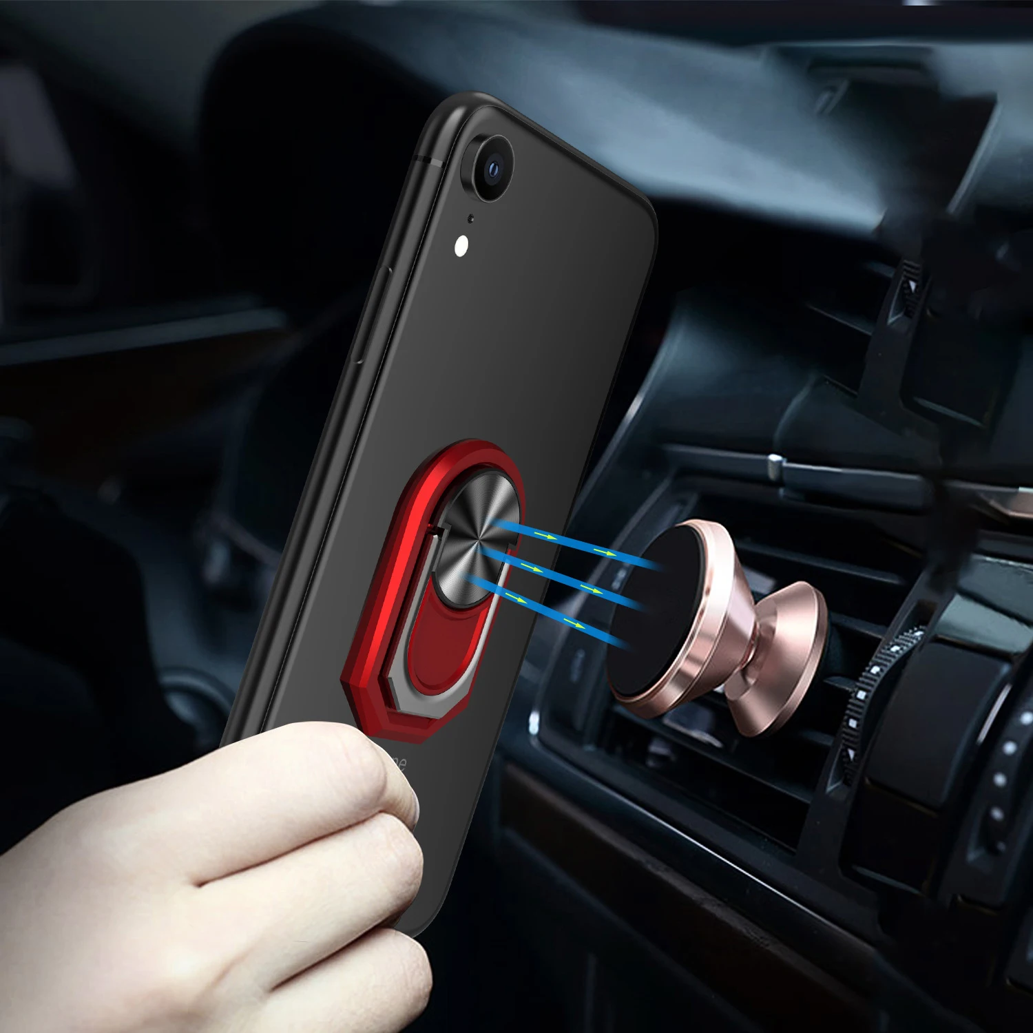 Luxury Shockproof Ring Holder For HTC One M7 Case Soft Silicone TPU Protective Holder Cover For HTC One image 6