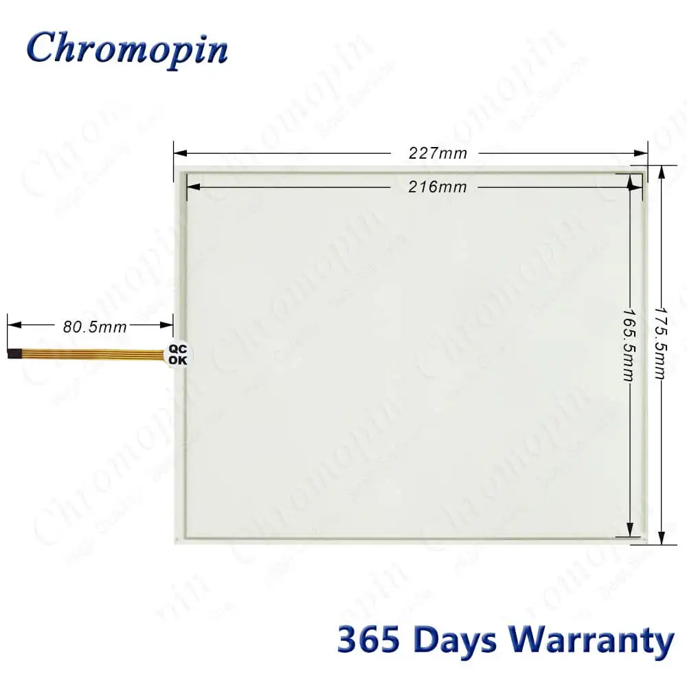 Touch Screen Panel Glass Digitizer for N010-0554-X266/01 10.4 Inch Touchscreen Glass