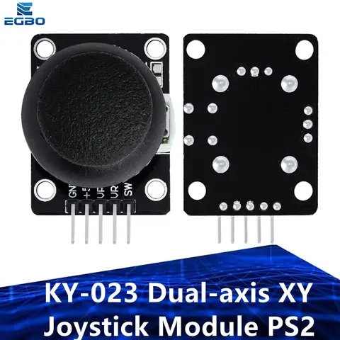 1~10PCS EGBO Higher Quality Dual-axis XY Joystick Module PS2 Joystick Control Lever Sensor For Arduino KY-023 Rated 4.9 /5