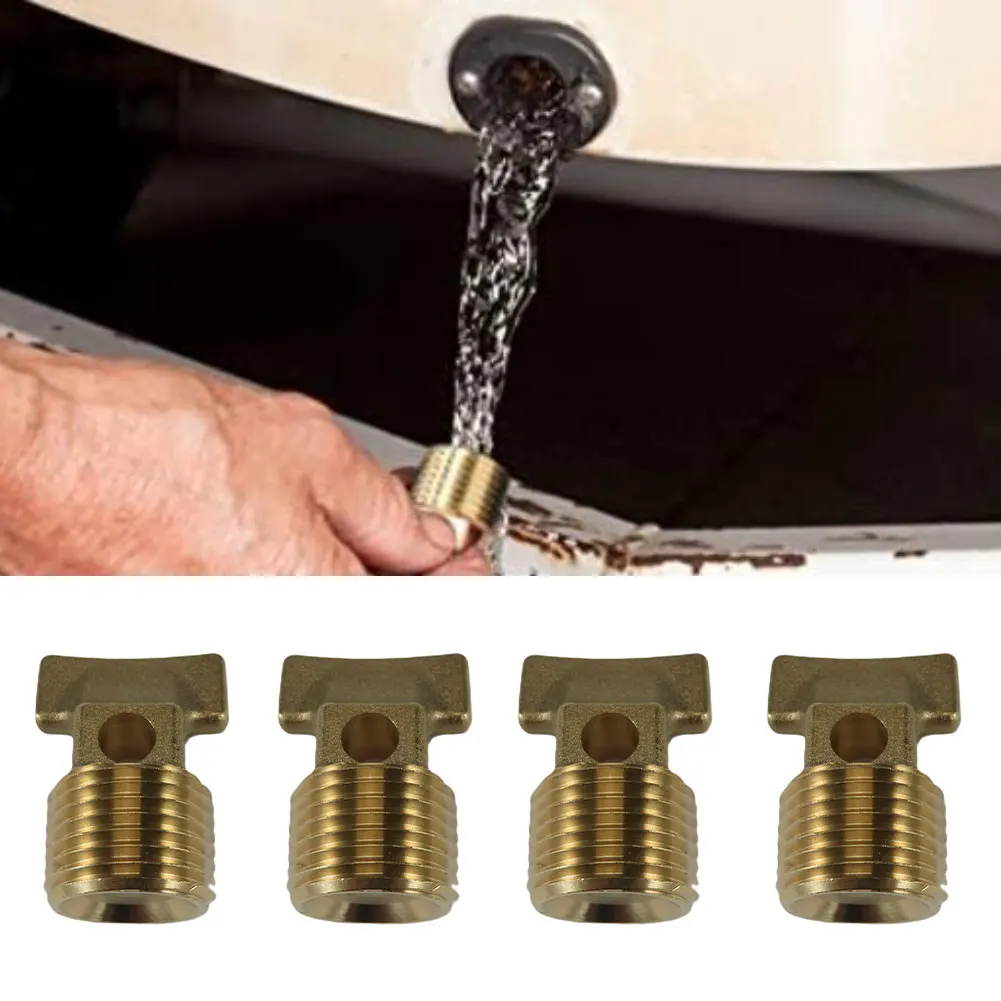 

4Pcs 1/2 Inch NPT Boat Plugs- Npt Boat Drain Stopper Boat Drain Stopper Fits Most Boat Hulls Boat Drain -Plug