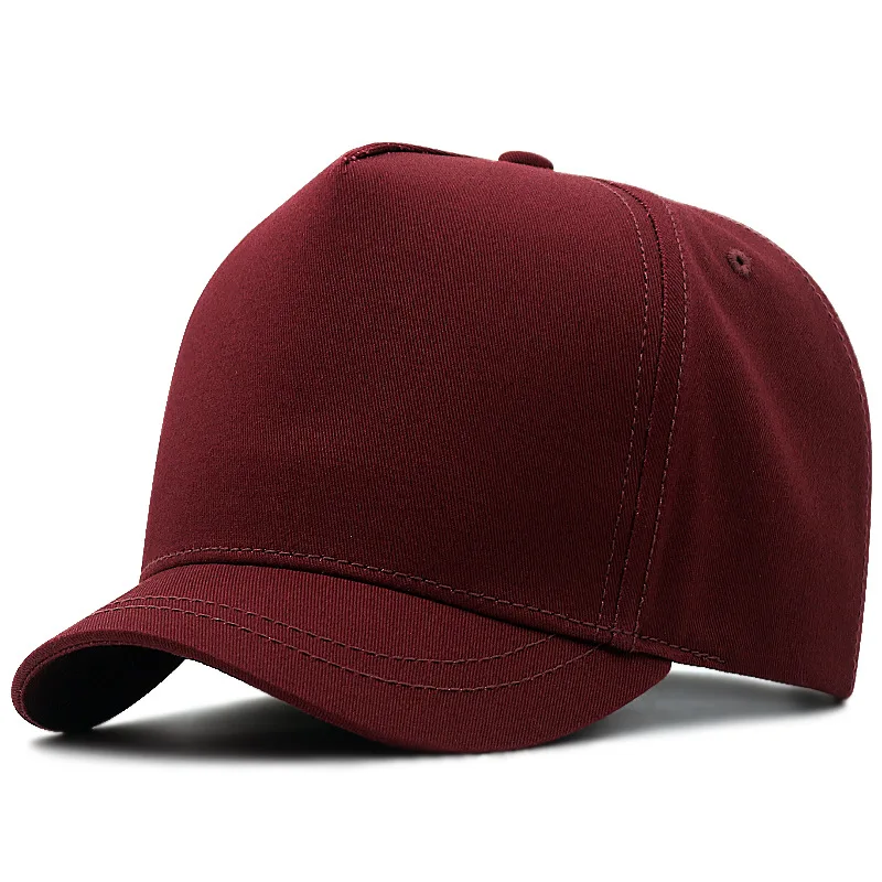 Short Bill Hat Plus Size Mesh Baseball Cap Summer Breathable Short Brim Trucker Hat Sports Running Snapbacks 58-60cm 60-66cm