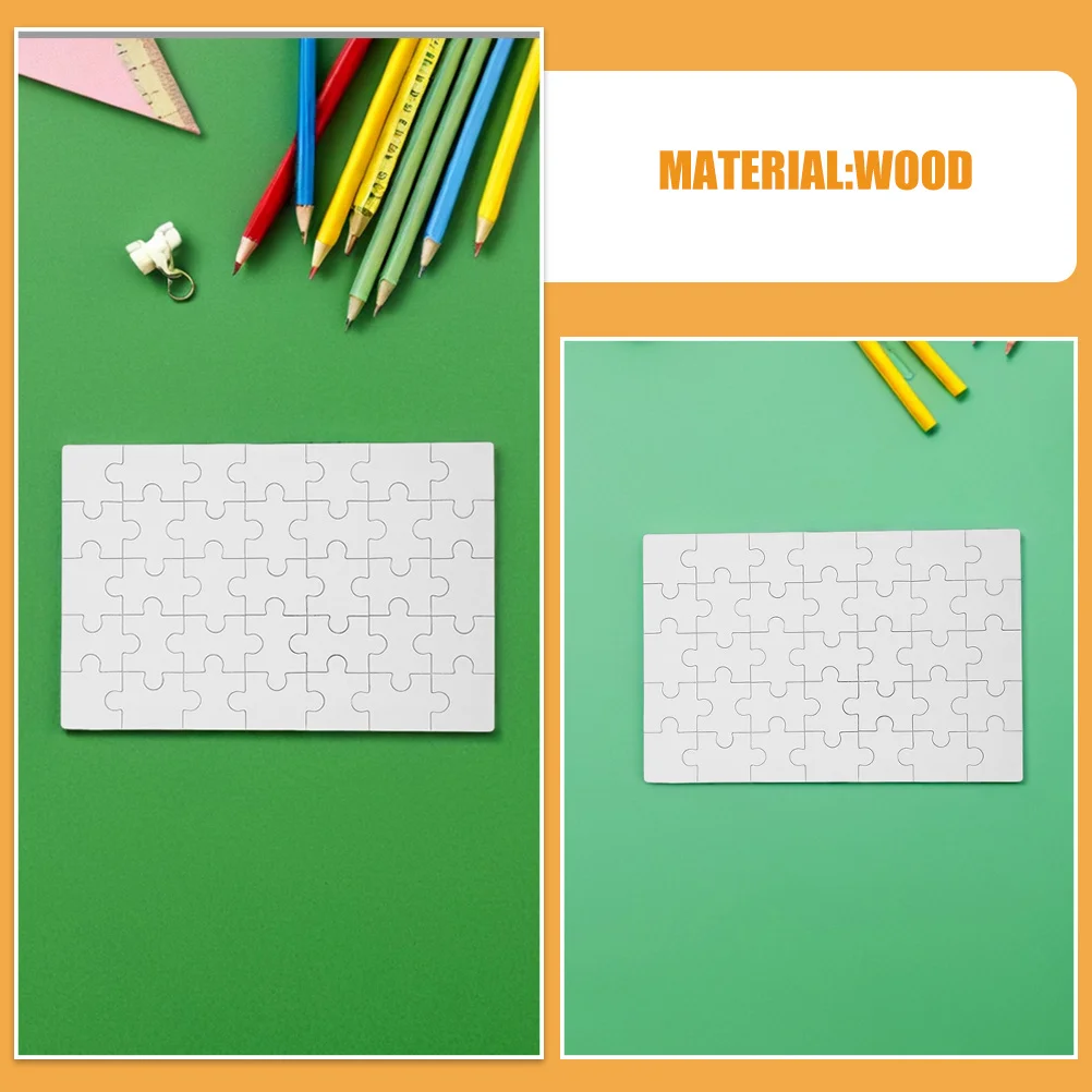 12 قطعة لغز التسامي الفارغ بانوراما خشبية لتقوم بها بنفسك نقل الحرفية للأسرة مدرسة رياض الأطفال لعبة تعليمية لغز
