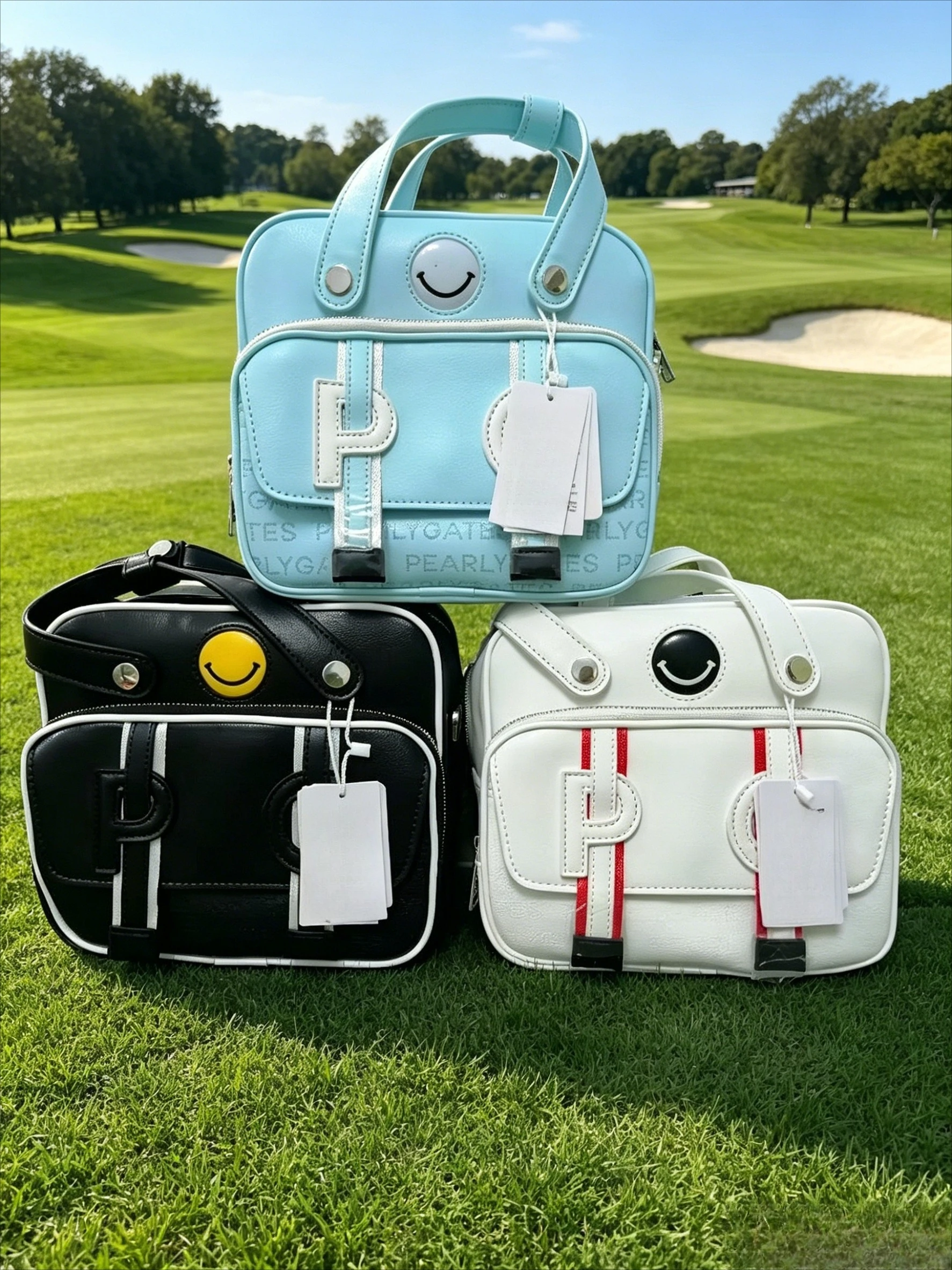 

2026 New Luxury Golf Clothing Bag Large Handbag for Women Waterproof Cosmetic Pouch Multi-functional Crossbody Organizer Tote