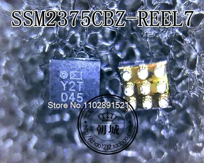 5 Stks/partij SSM2375CBZ-REEL7 Ssm2375 Y 2T 045 Bga