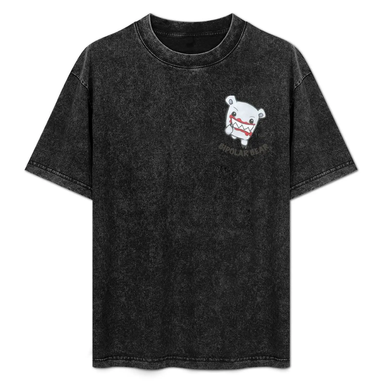 

Bipolar Bear T-Shirt Casual Street Style Short Sleeve Tee