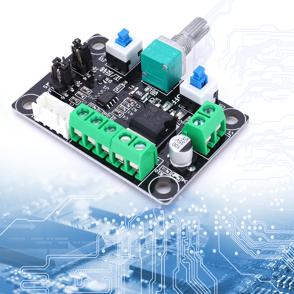 Stepper Motor Controller Board Speeds Regulation Signal Pulse Generation Module Positive Negative Rotation Control for MKS OSC