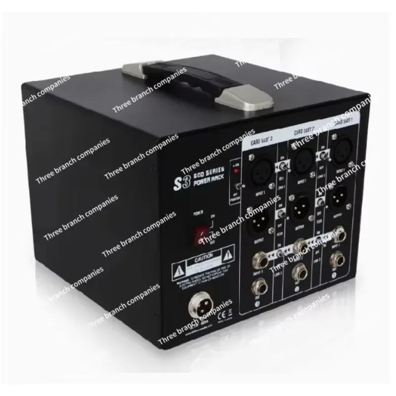 

S3 Triple Channel 500 Series Module Studio Power Rack with Powerful Supply and Multi-slot Design for Recording