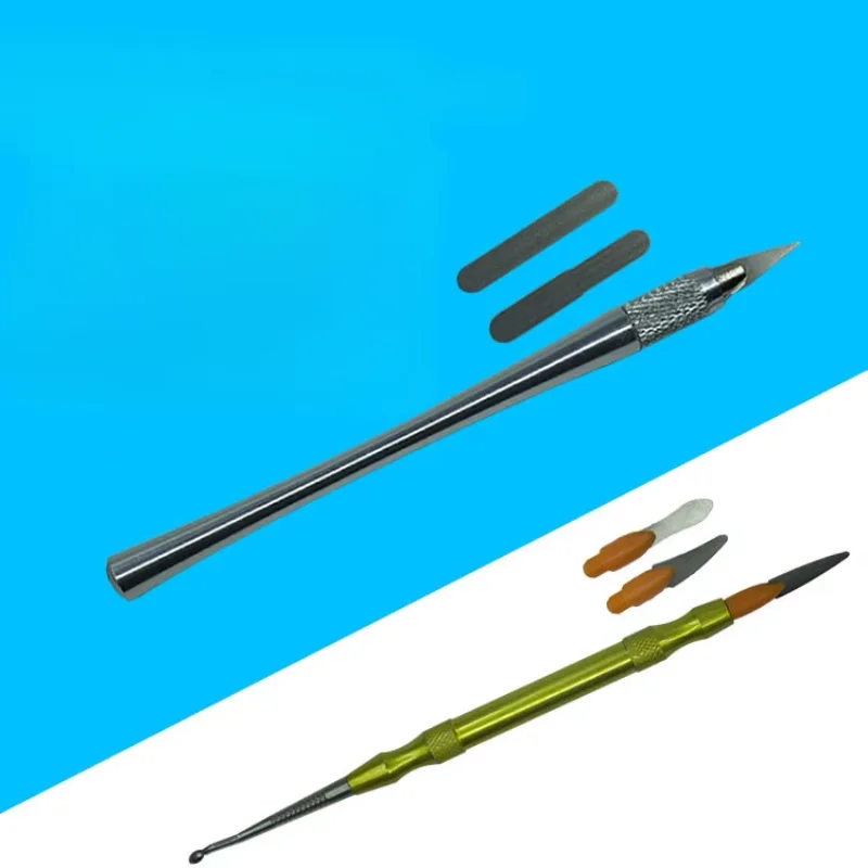 

10Pcs Dental Impression Material Dentist Sculpture Knife Wax Knife Blade Impression Dental lab Tools