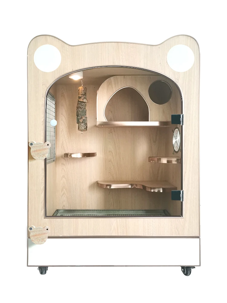 Totoro Villa Cabinet Cage Luxurious Ice Nest Cooling Belt Special for Air Conditioning